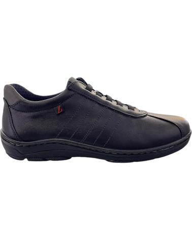 SCARPE CASUAL IN PELLE LUISETTI MODELLO 37107NA NAPPA NERA VARIOS COLORES