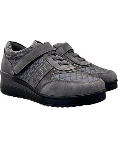 TÊNIS MYSOFT COM VELCRO 24M578 CINZA MULTICOLORIDOS VARIOS COLORES