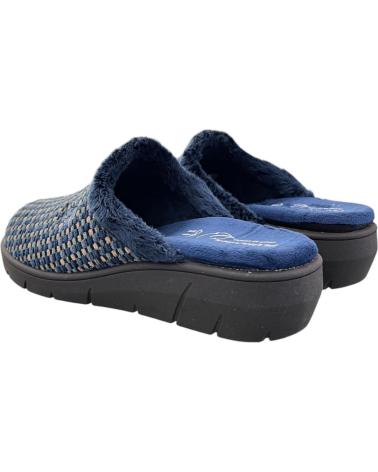 MULES D'INTÉRIEUR PLUMAFLEX 14216 OUVERTES DUMBRIA BLEUES VARIOS COLORES