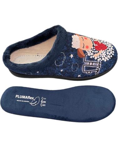 PLUMAFLEX CHAUSSONS MAISON 12213 MOUTON SEMI-OUVERT SUBLIMATION VARIOS COLORES