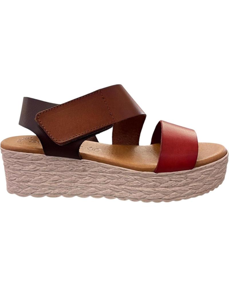 EVA FRUTOS 730 PLATEAU-SANDALEN BRAUN MULTI VARIOS COLORES