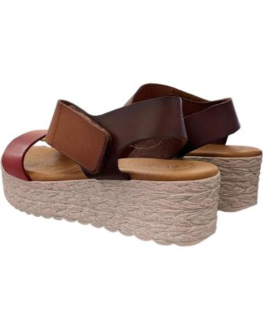 EVA FRUTOS 730 PLATEAU-SANDALEN BRAUN MULTI VARIOS COLORES