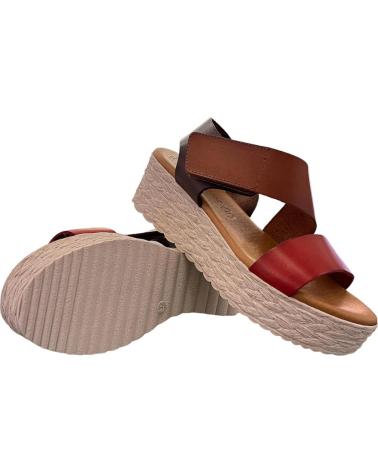 EVA FRUTOS 730 PLATEAU-SANDALEN BRAUN MULTI VARIOS COLORES