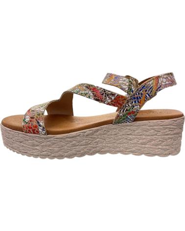 EVA FRUTOS PLATEAU-SANDALEN 742 DUNE IBISCUS VARIOS COLORES