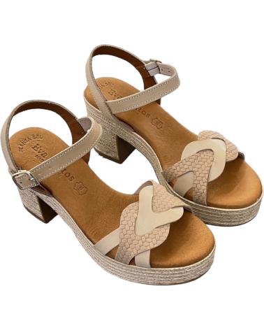 EVA FRUTOS HIGH-HEEL-SANDALEN 4689 DUNE FUENTE VARIOS COLORES