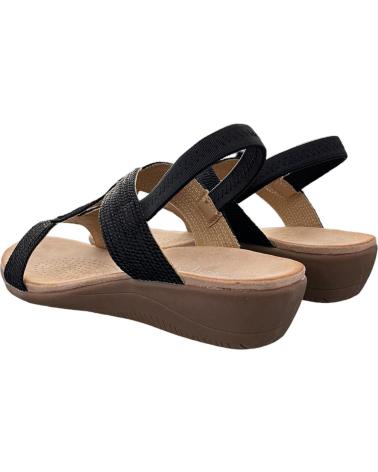 AMARPIES KEILABSATZSANDALEN ABZ26621 SCHWARZ VARIOS COLORES