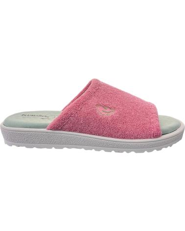 PANTOFOLE PLUMAFLEX 80010 ROSA CON PUNTA APERTA ROSA