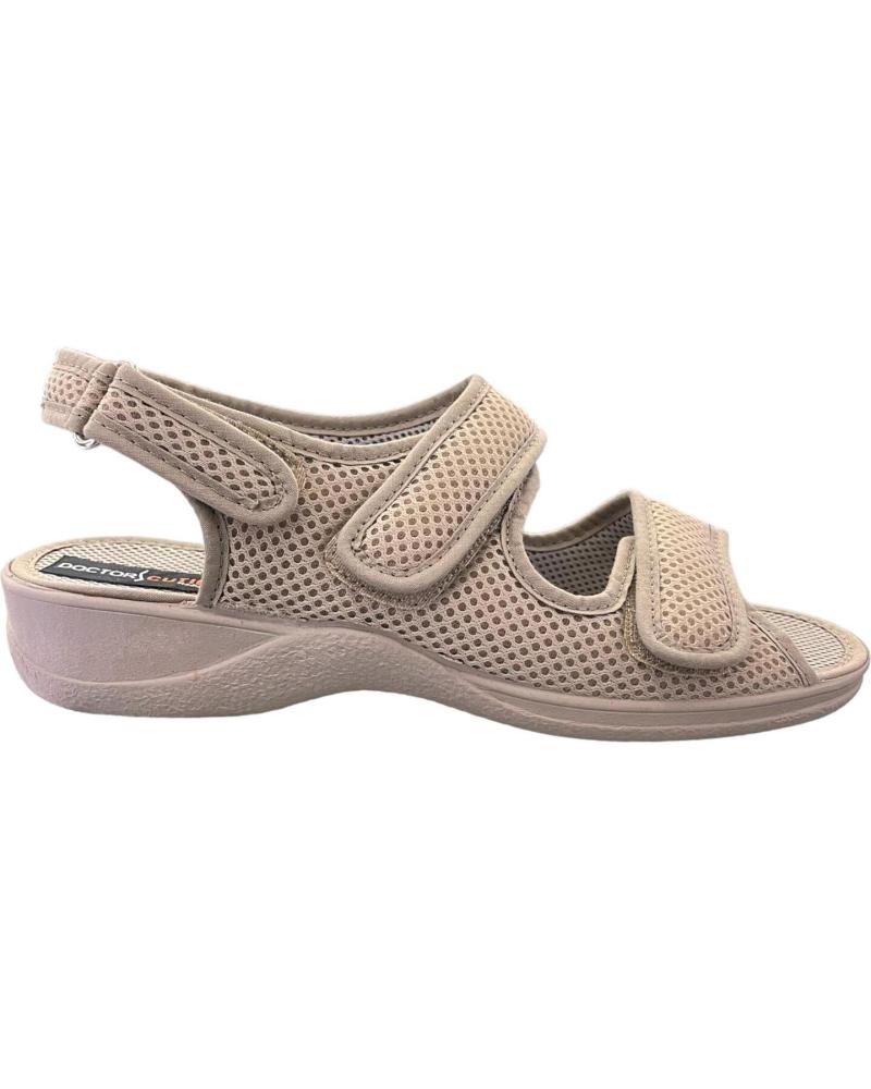 D`CUTILLAS SANDALIAS LONA VELCROS DOCTOR CUTILLAS 21739 TOSTADO VARIOS COLORES