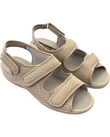 D`CUTILLAS SANDALIAS LONA VELCROS DOCTOR CUTILLAS 21739 TOSTADO VARIOS COLORES