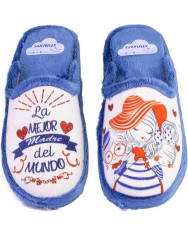 SUAVEFLEX 200 BEST MOM - BLUE HOUSE SLIPPER AZUL