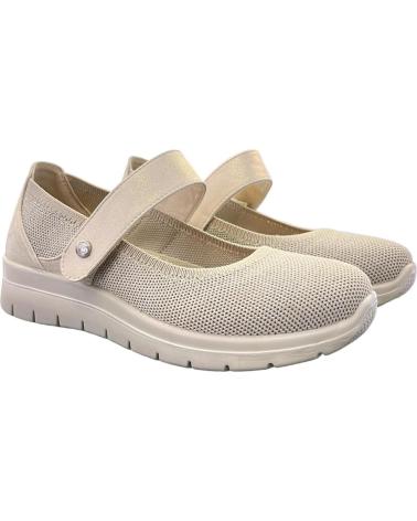 AMARPIES KOMFORT-SPANGENPUMPS AMD26332 MIT KLETTVERSCHLUSS - BEIGE VARIOS COLORES