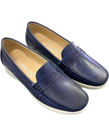 PARYMEDIO MOCASINES PIEL MUJER 1737 CAPRI MARINO VARIOS COLORES