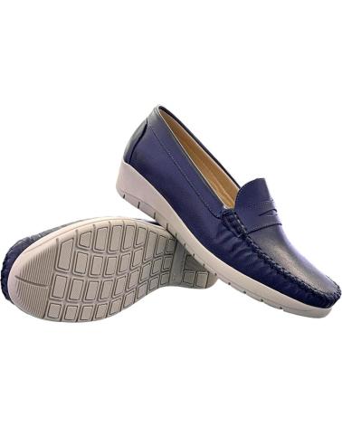 PARYMEDIO MOCASINES PIEL MUJER 1737 CAPRI MARINO VARIOS COLORES