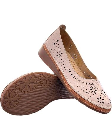 48 HORAS MOCASINES MUJER PIEL 413803-15 PIEL BEIGE VARIOS COLORES