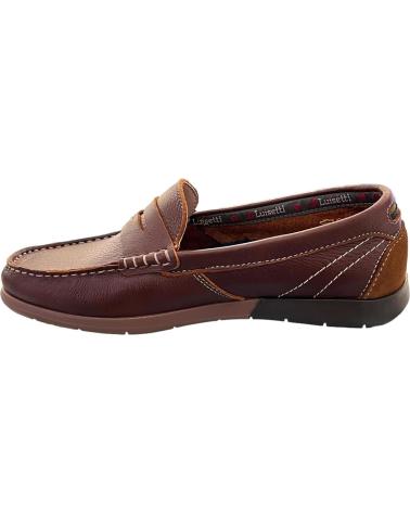 LUISETTI 29301NA NAPPA LOAFERS IN COGNAC VARIOS COLORES