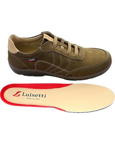 SNEAKERS CASUAL LUISETTI 37104GS GRASSO OLIVA VARIOS COLORES