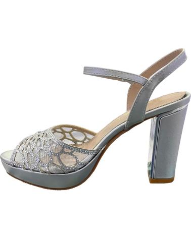 PRESTIGIO PARTY-SANDALEN C-443 SILBER VARIOS COLORES