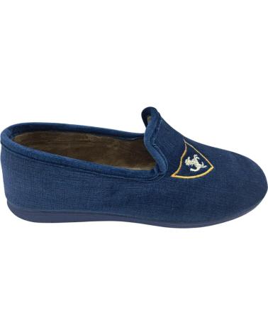 ALCALDE CLASSIC MODEL NAVY BLUE HOUSE SLIPPERS MARINO