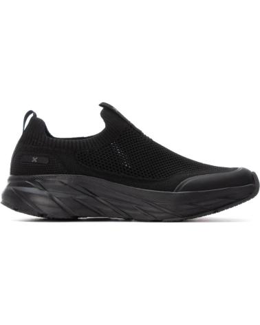 XTI SNEAKERS CASUAL SLIP-ON 144360 NERO NEGRO