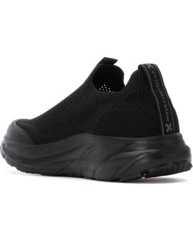 XTI SNEAKERS CASUAL SLIP-ON 144360 NERO NEGRO
