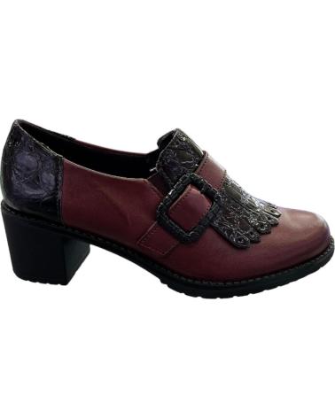 PITILLOS ZAPATOS TACON MUJER 5332 VARIOS COLORES ROJO