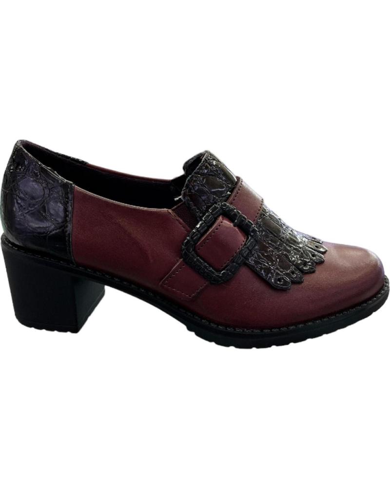 PITILLOS ZAPATOS TACON MUJER 5332 VARIOS COLORES ROJO