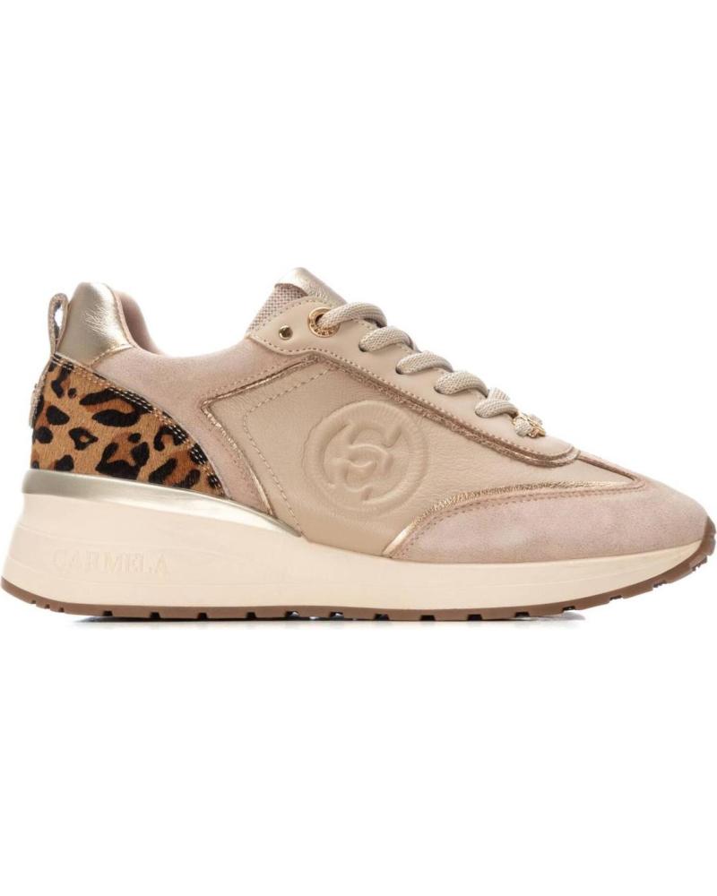 CARMELA SNEAKER 162441 BEIGE MIT LEOPARDENMUSTER BEIGE