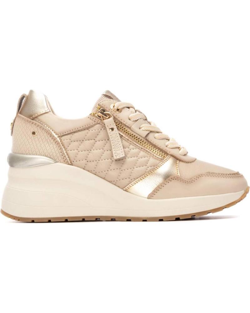 CARMELA SNEAKER 162446 BEIGE MIT METALLIC-EFFEKT BEIGE