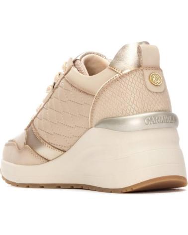 CARMELA SNEAKER 162446 BEIGE MIT METALLIC-EFFEKT BEIGE