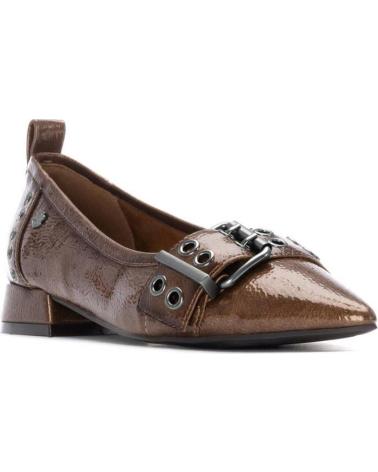 SCARPA BASSA CARMELA 162709 TAUPE CON FIBBIA DECORATIVA MORADO