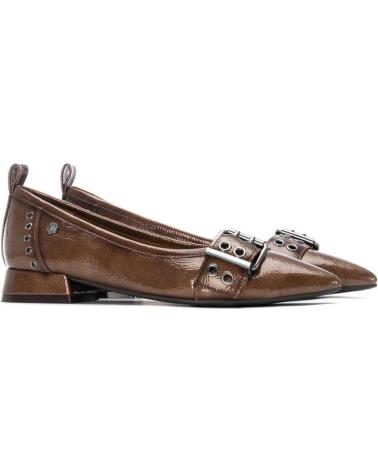 SCARPA BASSA CARMELA 162709 TAUPE CON FIBBIA DECORATIVA MORADO