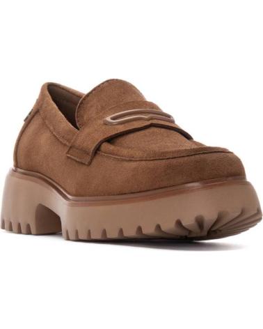 REFRESH 173012 TAUPE LOAFER MIT PLATEAUSOHLE TAUPE