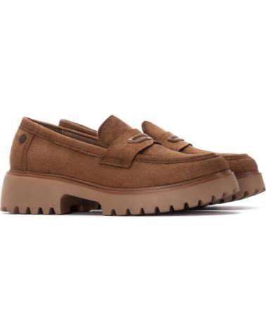 REFRESH 173012 TAUPE LOAFER MIT PLATEAUSOHLE TAUPE