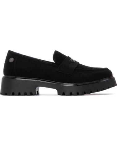 MOCASSIM REFRESH 173012 PRETO COM SOLA TRATORADA NEGRO