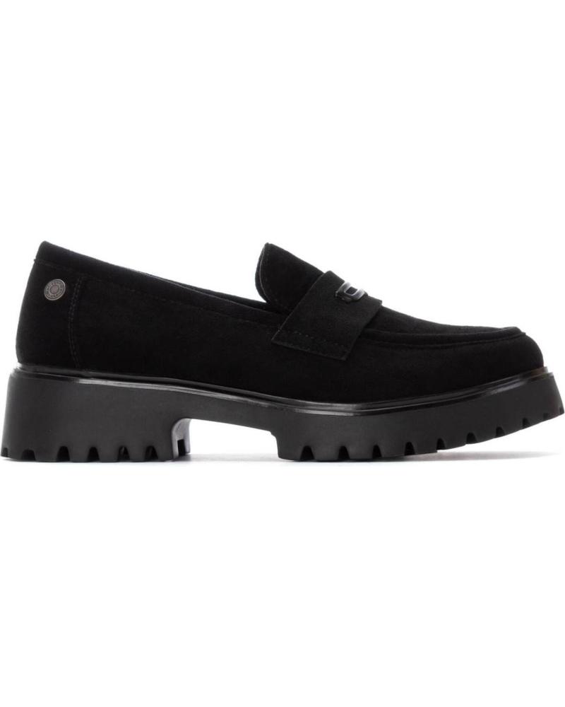MOCASSIM REFRESH 173012 PRETO COM SOLA TRATORADA NEGRO