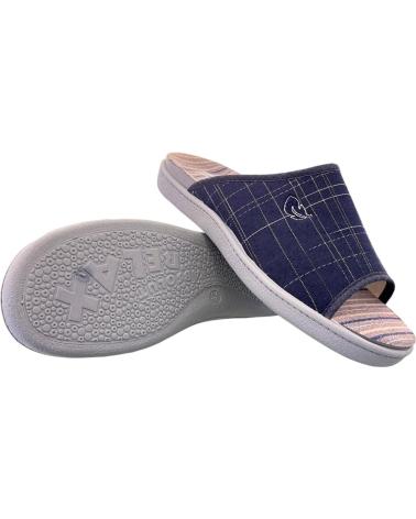 PLUMAFLEX PANTOFOLE 12452 PUNTA APERTA BLU MARINO VARIOS COLORES