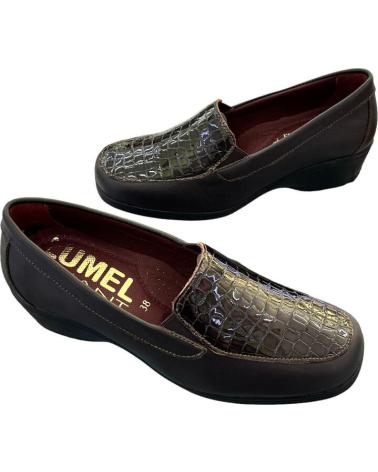 LUMEL 9090 CHOCOLATE BROWN LEATHER LOAFERS VARIOS COLORES