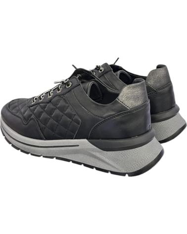 TREINTAS L-3857 BLACK LEATHER CASUAL SNEAKERS VARIOS COLORES