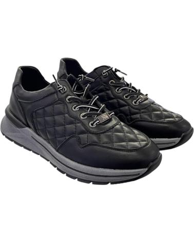 TREINTAS L-3857 BLACK LEATHER CASUAL SNEAKERS VARIOS COLORES
