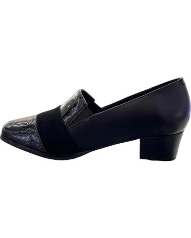 D`CUTILLAS MOCASSIM PRETO 81737 COM SALTO LARGO VARIOS COLORES