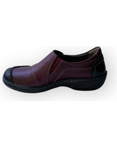 LAURA AZAÑA LA11882 ROUGE - CHAUSSURE CONFORT AVEC DÉTAIL AVANT ROJO