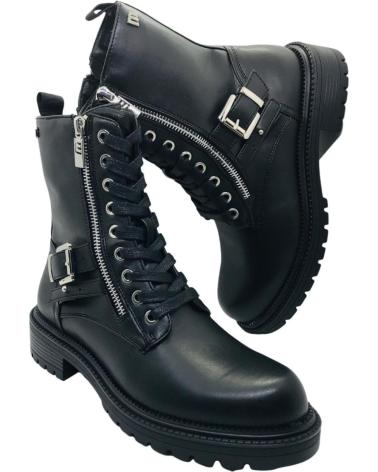 MTNG BOTIN ESTILO MOTERO MUJER MUSTANG 54774 NEGRO
