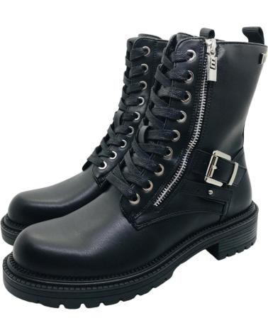 MTNG BOTIN ESTILO MOTERO MUJER MUSTANG 54774 NEGRO