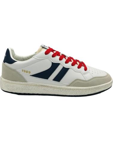 TEDDY SMITH 120309 SCARPA SPORTIVA CASUAL BIANCA DA UOMO BLANCO