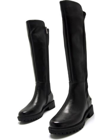 BOTAS ALTAS MTNG 52458 NEGRAS PARA MUJER MODELO PITA C58733 - PITA NEGRO