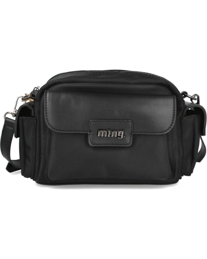MTNG BOLSO BANDOLERA PASHA C58892 NEGRO NEGRO