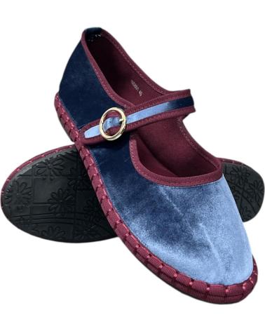 CALZADOMANIA MANOLETINA COLORES AZUL