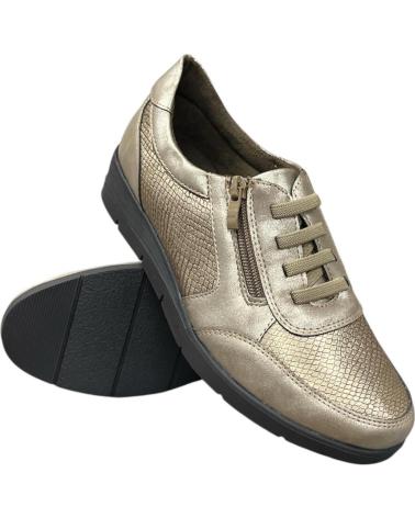 CALZADOMANIA ZAPATO CUNA ELASTICOS BRONCE