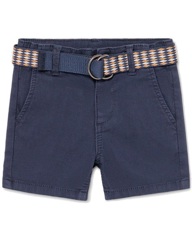 MAYORAL BERMUDA BLEUE AVEC CEINTURE MODÈLE 1238 AZUL