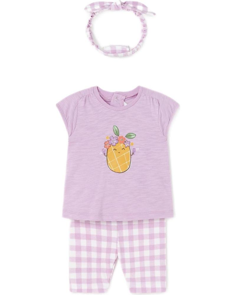 MAYORAL BABY GIRL OUTFIT SET 1746 PURPLE MORADO